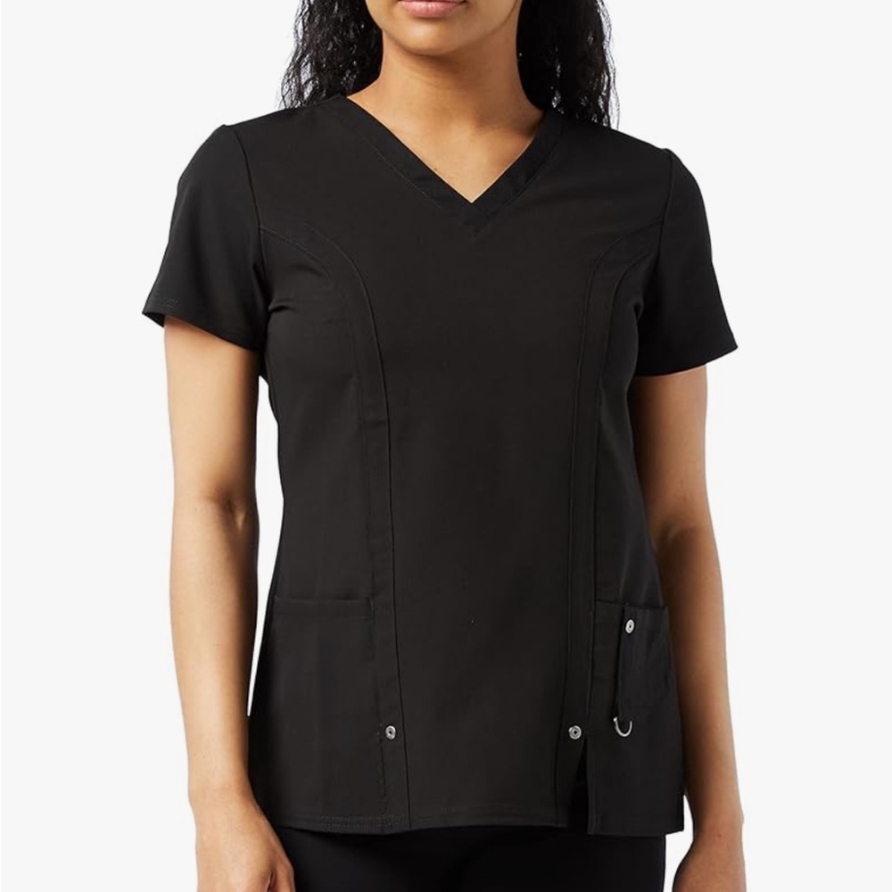 Dickies Scrub Medical Nurse Top 3XL Black
